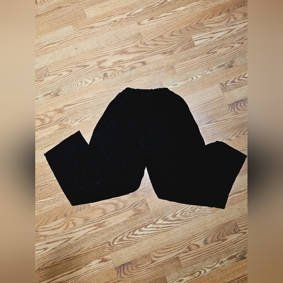 FLAX BY JEANNE ENGELHART Black Wide Leg Pants - Picture 5 of 7